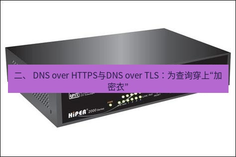 快连VPN 二、 DNS over HTTPS与DNS over TLS：为查询穿上“加密衣”