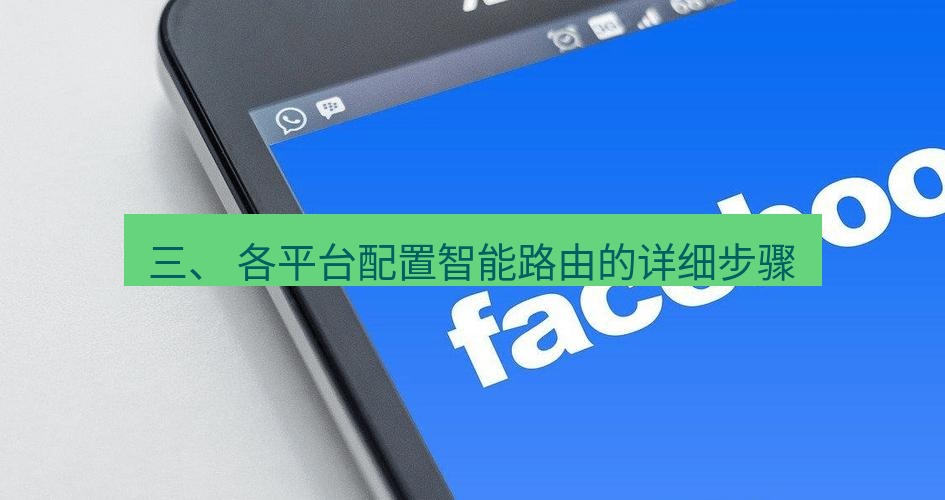 快连VPN 三、 各平台配置智能路由的详细步骤