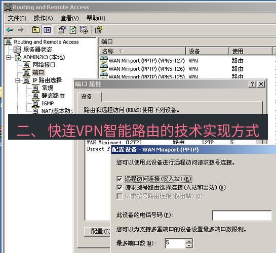 快连VPN 二、 快连VPN智能路由的技术实现方式