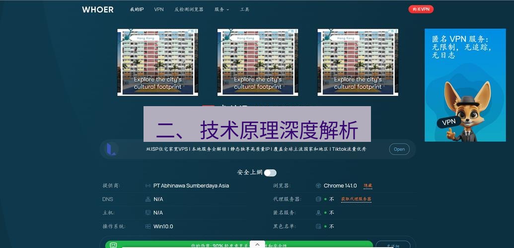 快连VPN 二、 技术原理深度解析