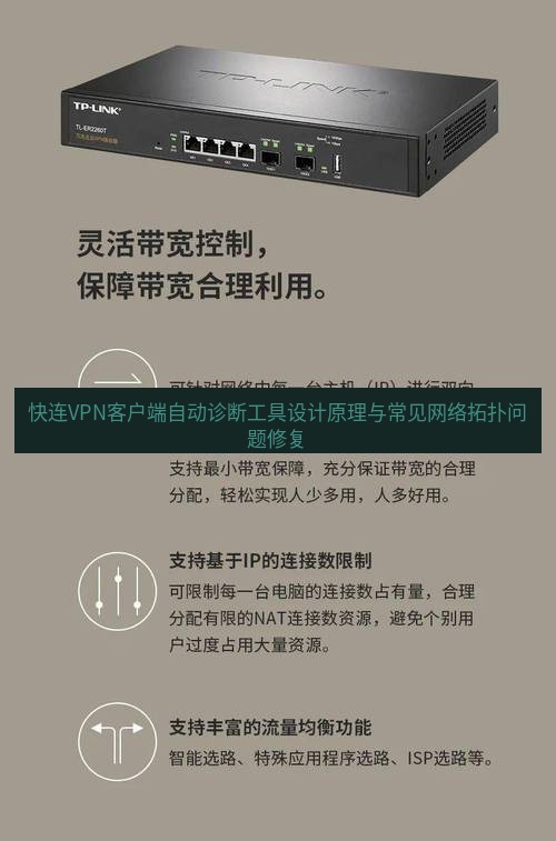 快连VPN 快连VPN客户端自动诊断工具设计原理与常见网络拓扑问题修复